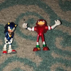 Sonic knuckles and sonic